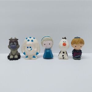 Disney Frozen 5 pc Toys: Elsa, Olaf, Sven, Kristof, Marshmallow